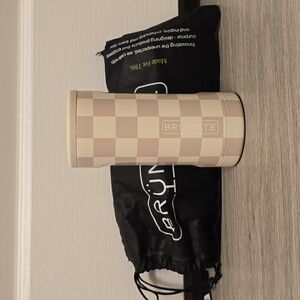 BrüMate Tan Checkered Slim